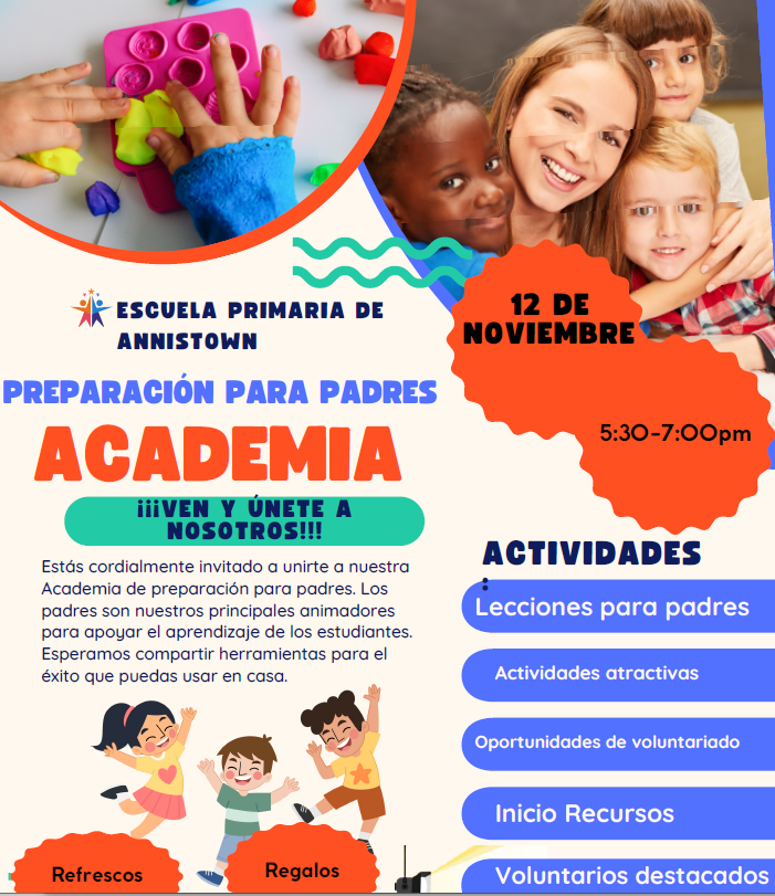 Parent Prep November 12th Spanish